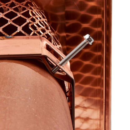 9" x 13" Copper Single-Flue Chimney Cap