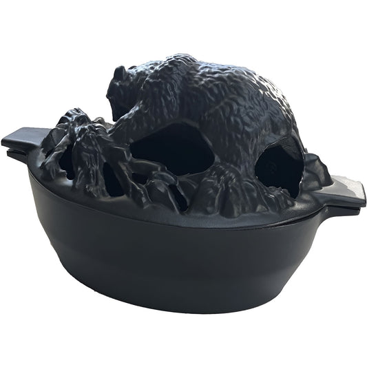 Black Matte Bear Steamer