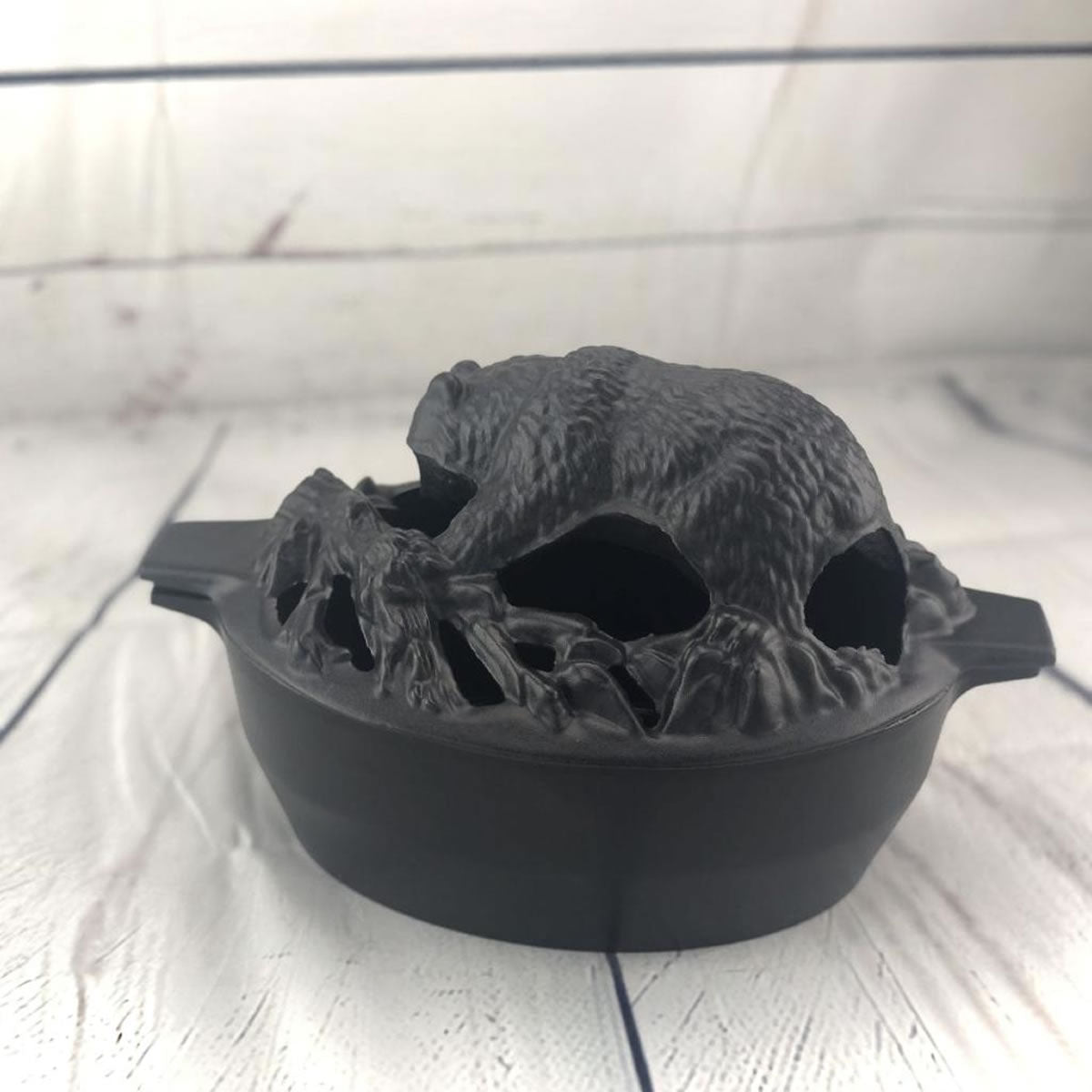 Black Matte Bear Steamer