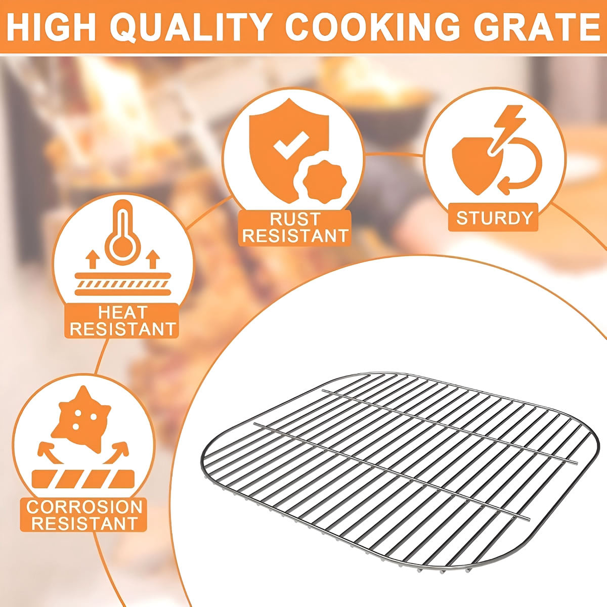 Americana Cooking Grid for 3000-4000 Series Grills by Woodeze