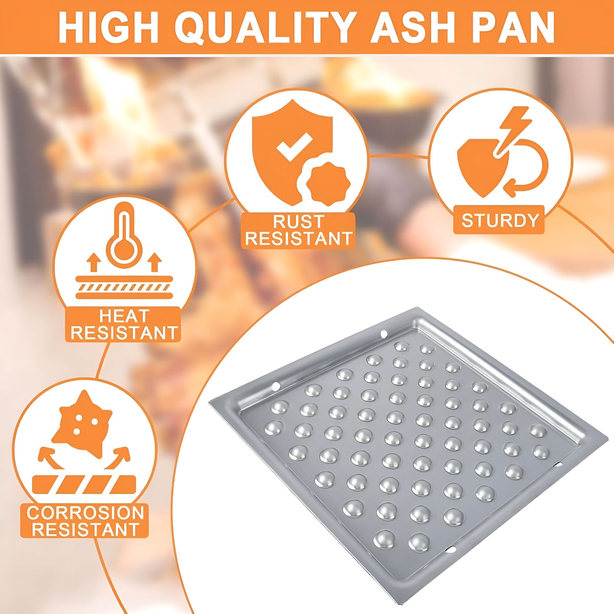 Americana Ash Pan for Charcoal Grills by WoodEze