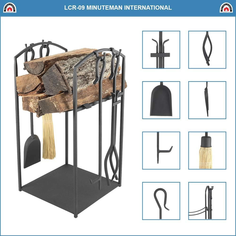 Wrought Iron Wood Holder