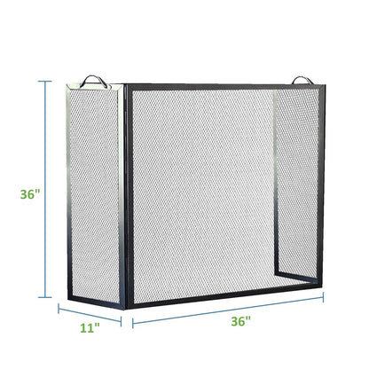 Large Flat Twisted Rope Folding Screen-G