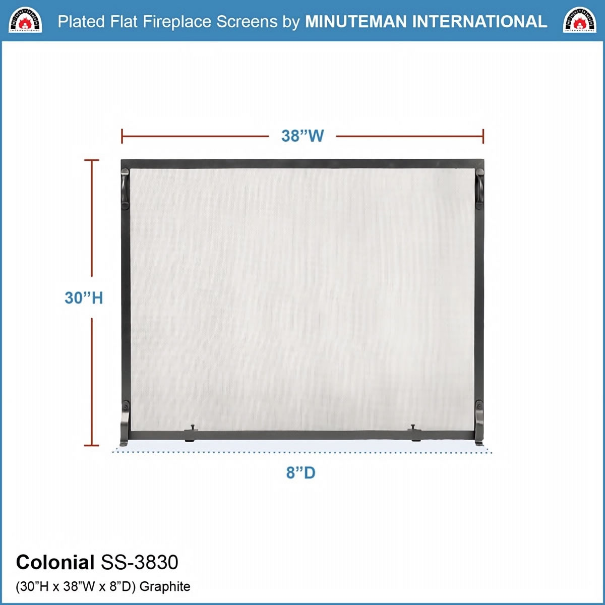 Colonial Screen - 38W x 30H