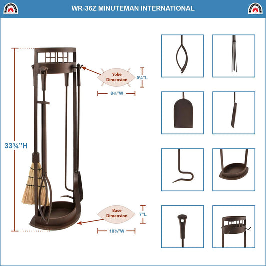 Arts and Crafts Tool Set-Roman Bronze Powdercoat