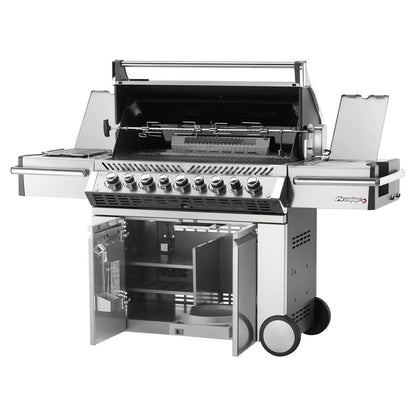 Napoleon Prestige PRO™ 665 Gas Grill with IR Rear and Side Burners - PRO665RSIBNSS-3/PRO665RSIBPSS-3
