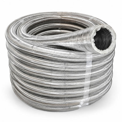 6" X 30 Pre-Insulated Hybrid 316L-Alloy Stainless Steel Pre-Cut Liner - LSW630PI