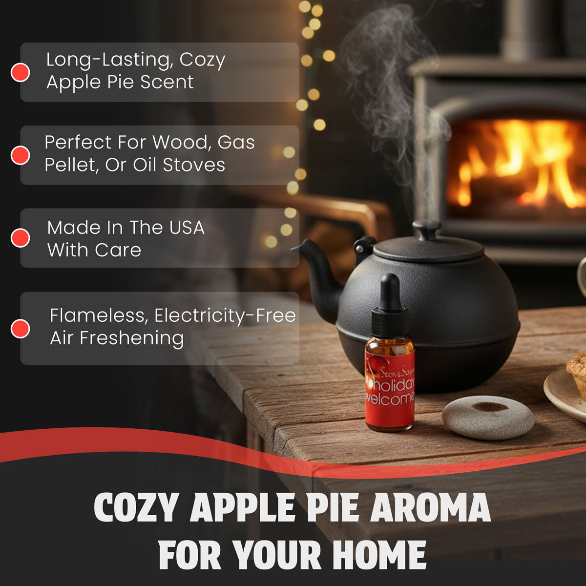 Holiday Welcome StoveScent - Apple Pie