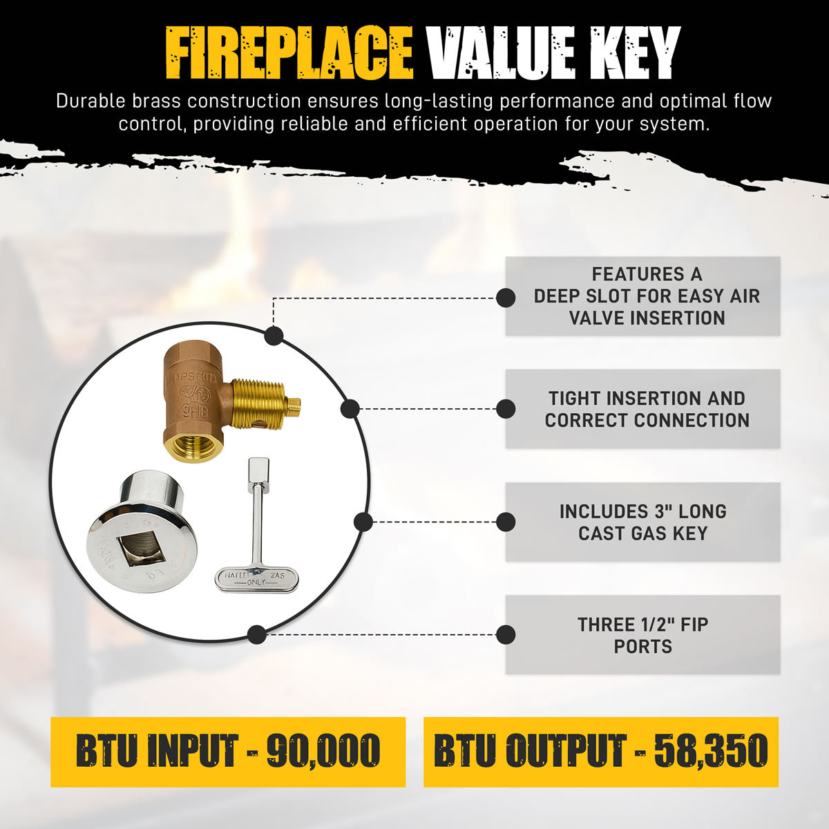 Gas Log Lighter Kit