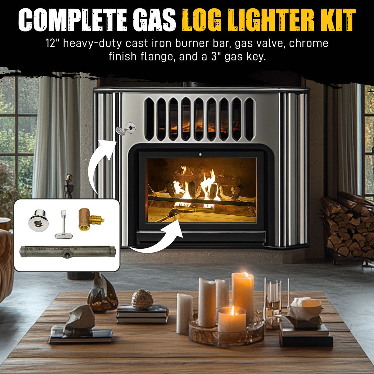Gas Log Lighter Kit