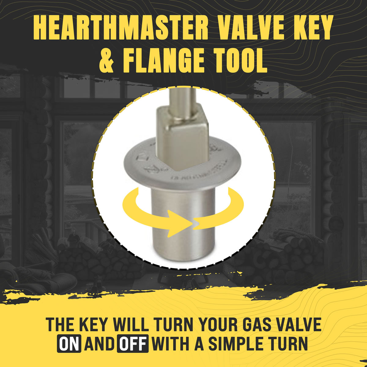 Hearthmaster Valve Key & Flange Tool