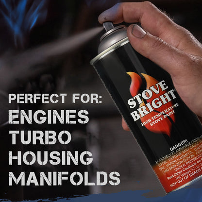 Stove Bright High Temp Paint - "New Sky" Blue - 8104