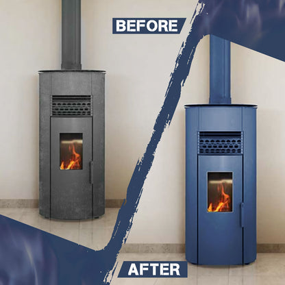 Stove Bright High Temp Paint - "New Sky" Blue - 8104