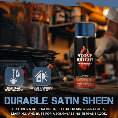 Stove Bright High Temp Paint - Patriot Blue - 8106