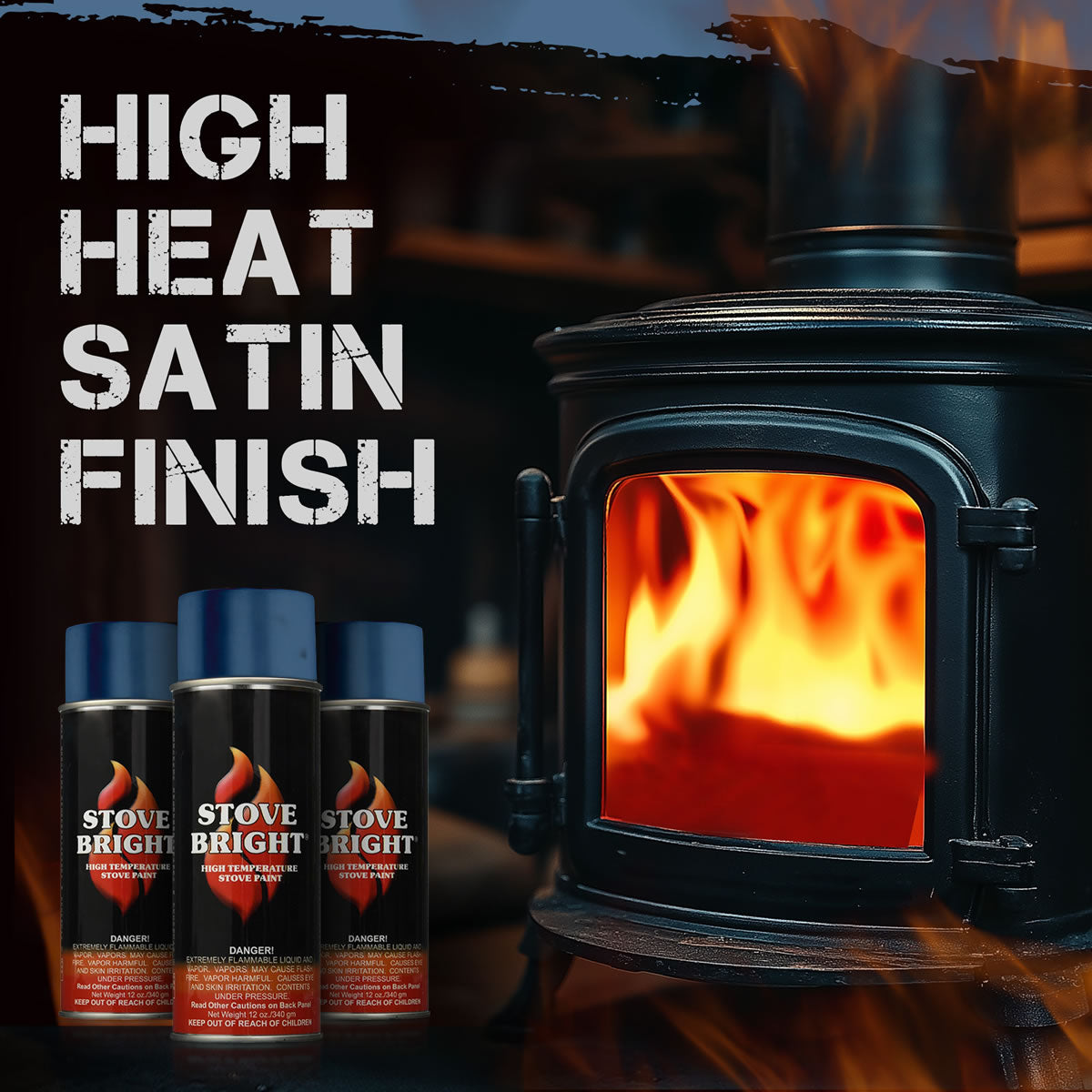 Stove Bright High Temp Paint - Patriot Blue – Northline Express
