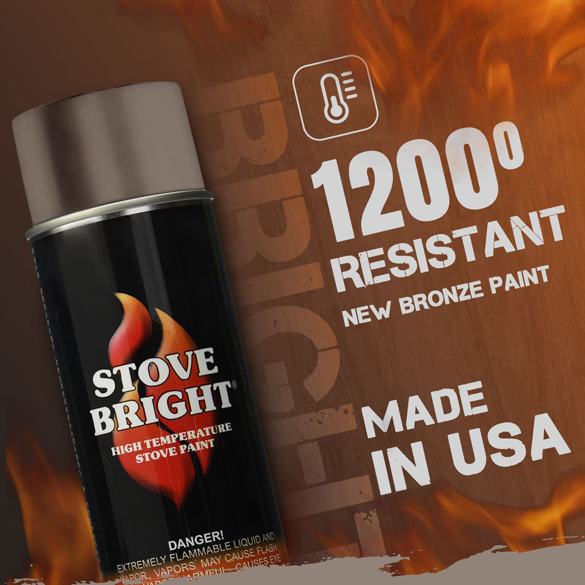 Stove Bright High Temp Paint - New Bronze – Northline Express