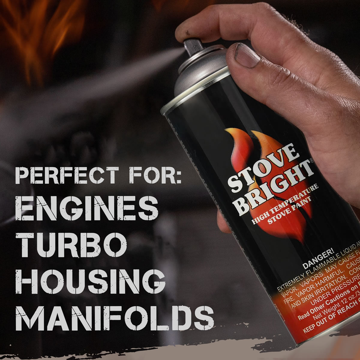 のり burningso Stove Bright High Temp Paint - New Bronze – Northline Express