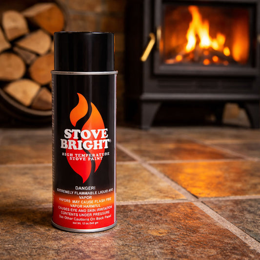 Stove Bright High Temp Paint - Charcoal -  8108