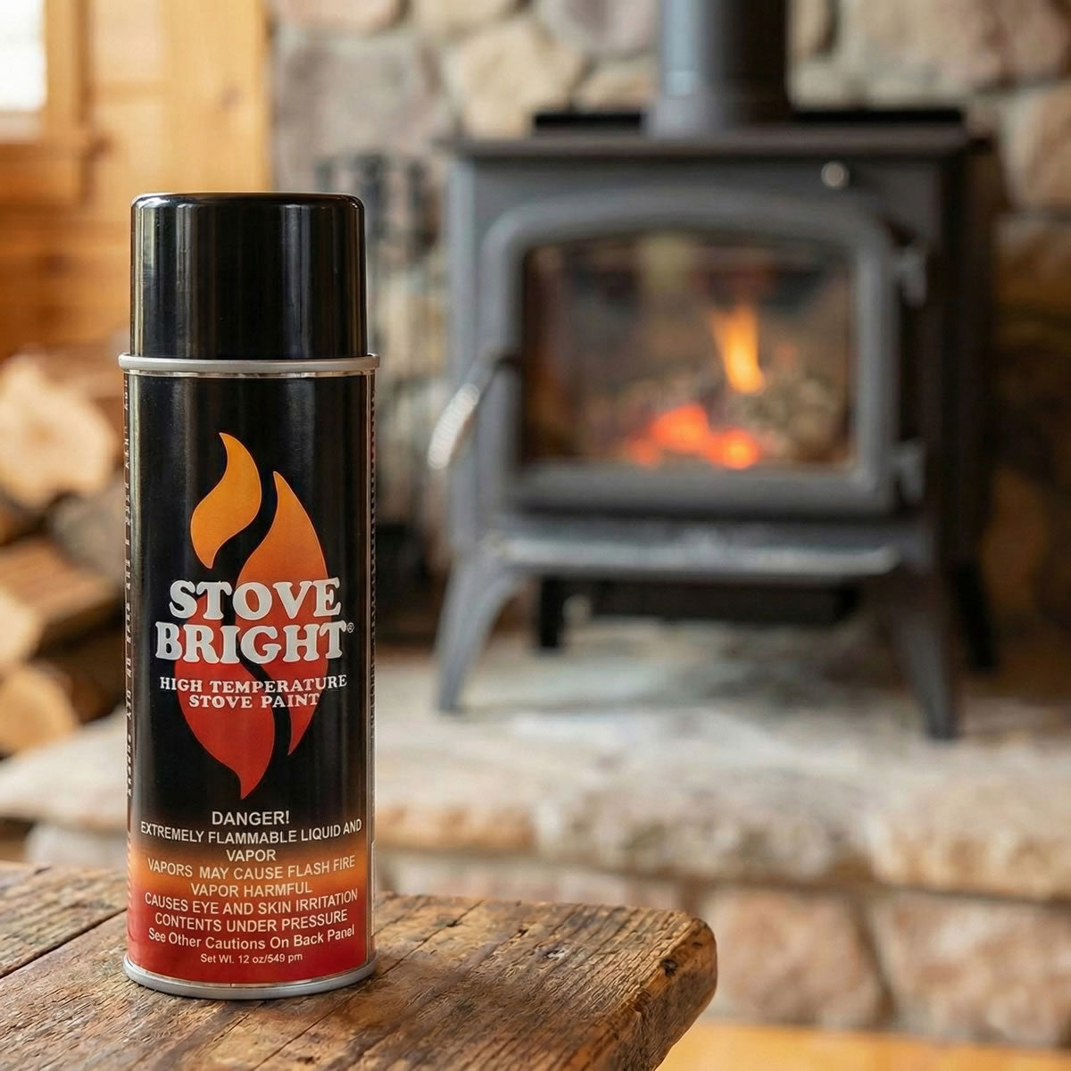 Stove Bright High Temp Paint - Metallic Black – Northline Express