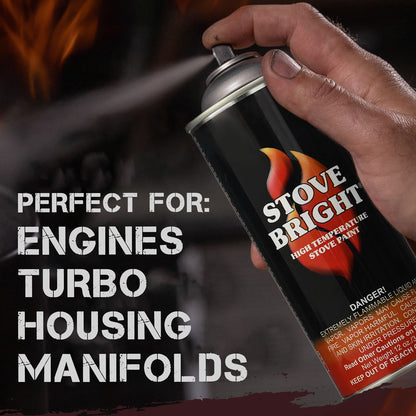 Stove Bright High Temp Paint - Redwood - 8112