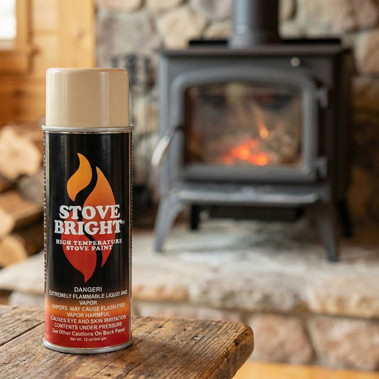 Stove Bright High Temp Paint - Almond - 8117