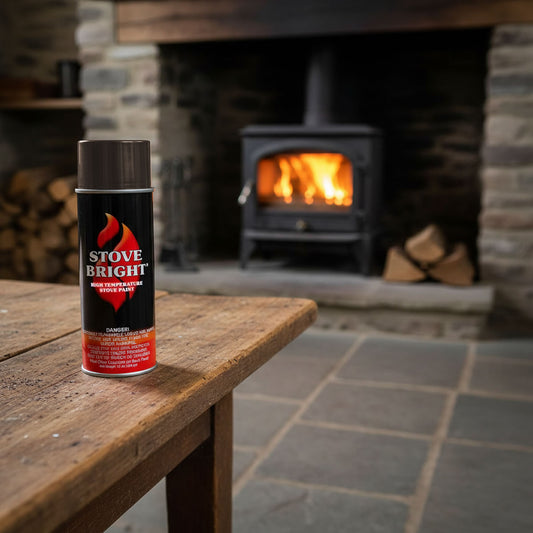 Stove Bright High Temp Paint - Rich Brown Metallic - 8124