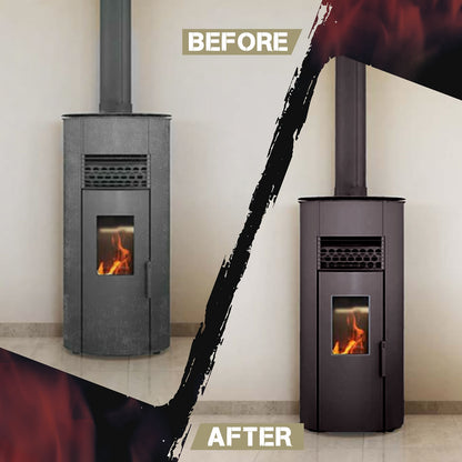 Stove Bright High Temp Paint - Rich Brown Metallic - 8124