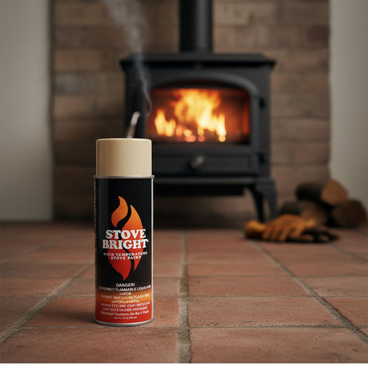 Stove Bright High Temp Paint - Sand - 8125 - Kit of 4