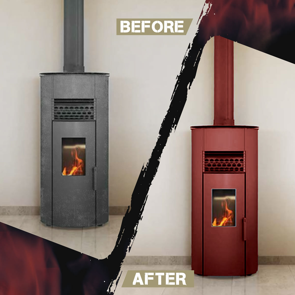 Stove Bright High Temp Paint - Primer - 8132