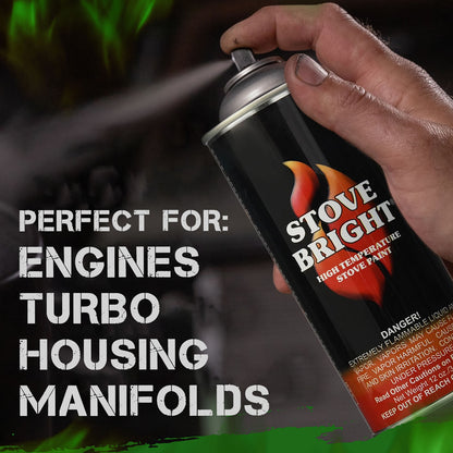 Stove Bright High Temp Paint - Forest Green - 8134