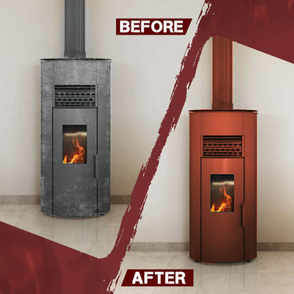 Stove Bright High Temp Paint - Mojave Red - 8138