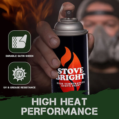 Stove Bright High Temp Paint - Emerald Green - 8150