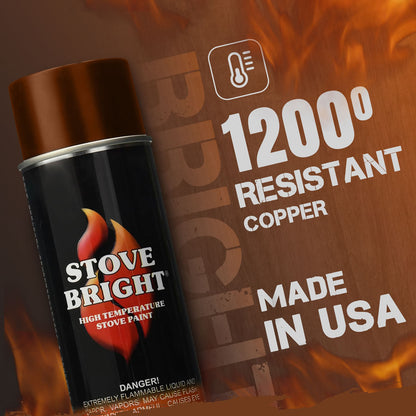 Stove Bright High Temp Paint - Copper - 8152