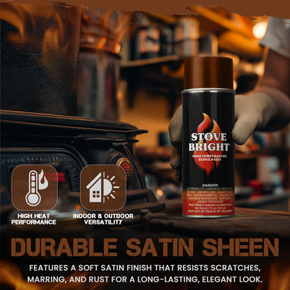 Stove Bright High Temp Paint - Copper - 8152