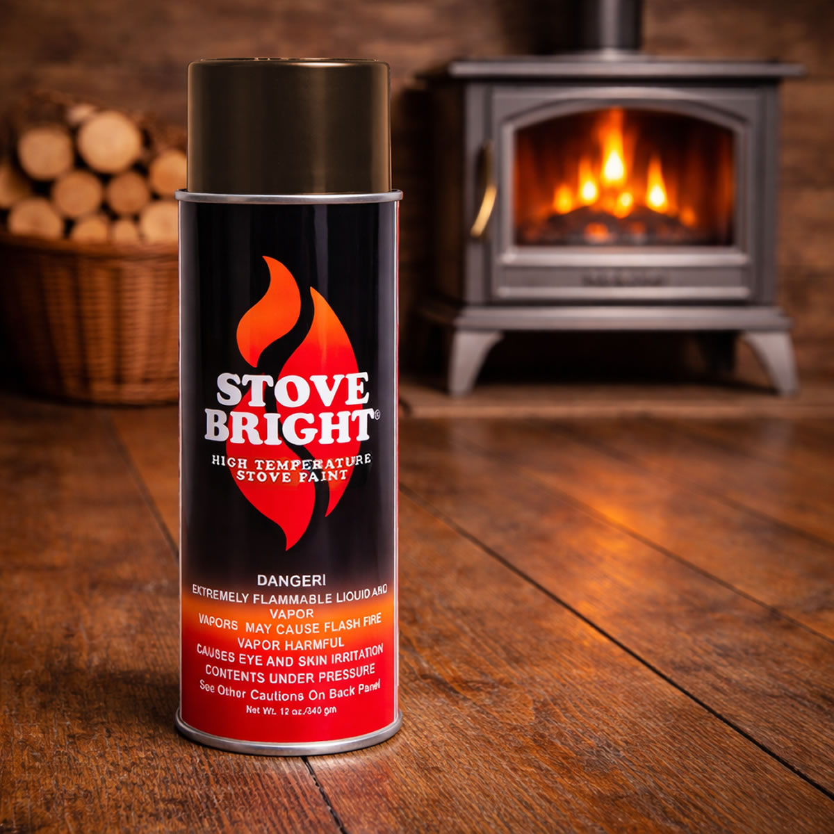 Stove Bright High Temp Paint - Pewter - 8154