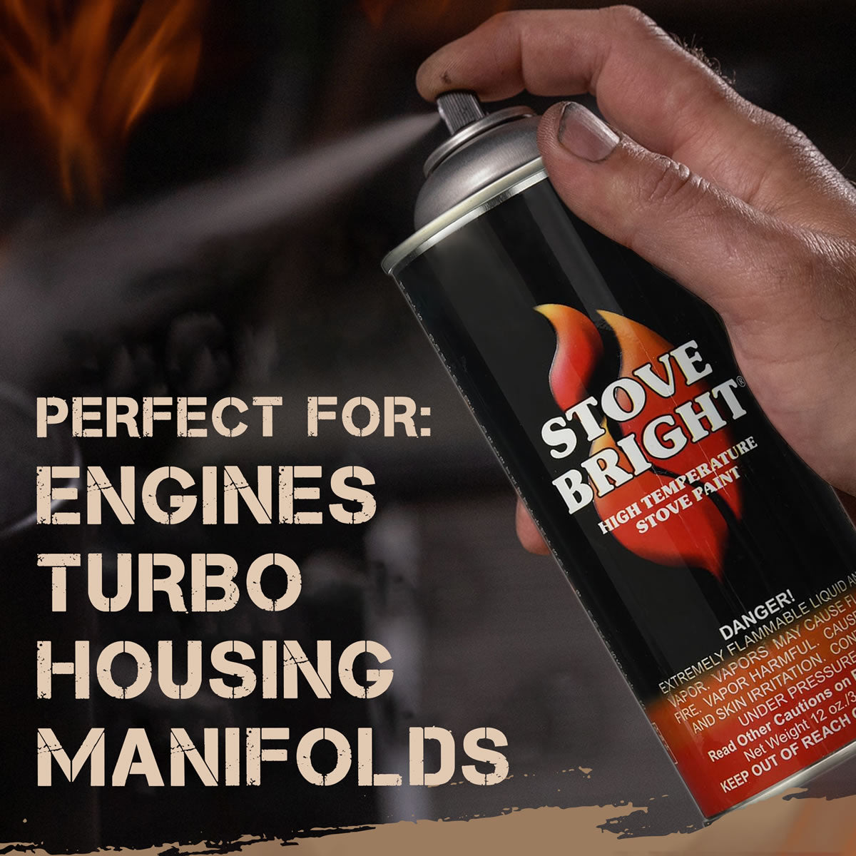 Stove Bright High Temp Paint - Sunset - 8156