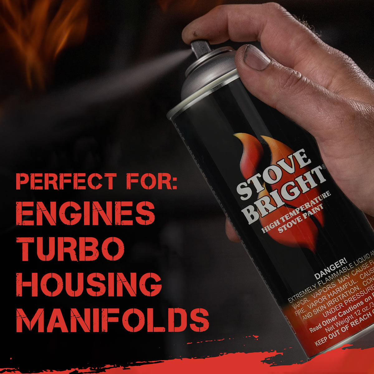 Stove Bright High Temp Paint - Shimmering Rose - 8162