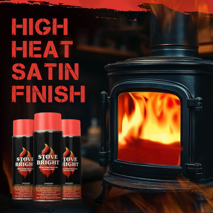 Stove Bright High Temp Paint - Shimmering Rose - 8162