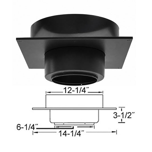 6" Selkirk Finish Support Package-Square - 206410