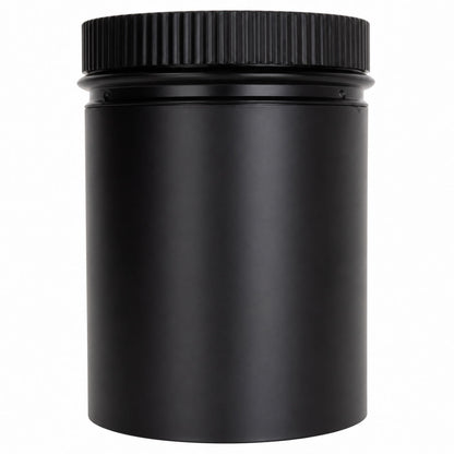 6" x 12" DSP Double Wall Black Stovepipe - DSP-6P12