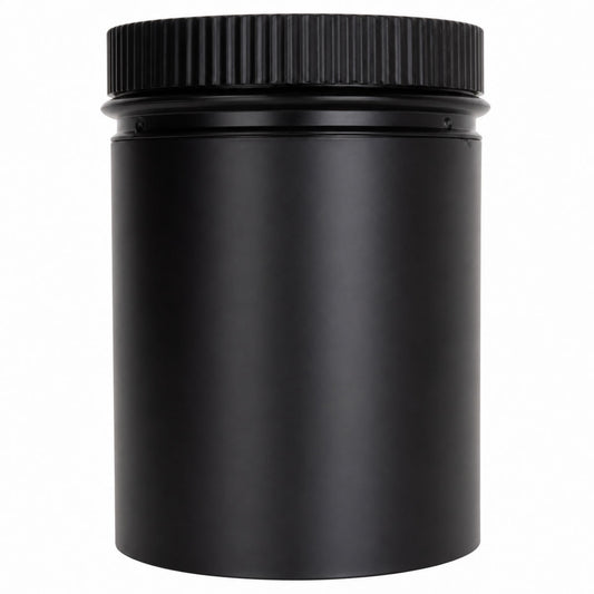 6" x 12" DSP Double Wall Black Stovepipe - DSP-6P12