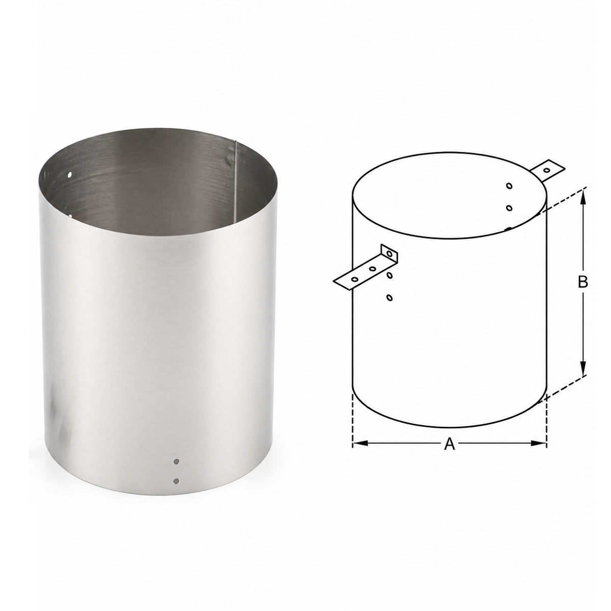 7" SuperPro Rafter Radiation Shield - J