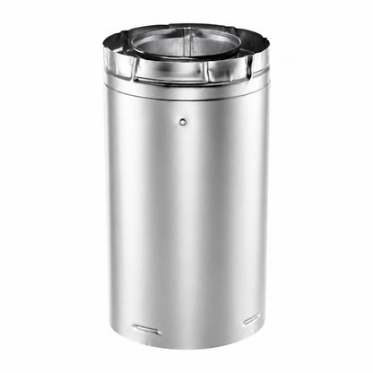 4" x 6 5/8" DirectVent Pro 36" Galvanized Chimney Pipe - 46DVA-36