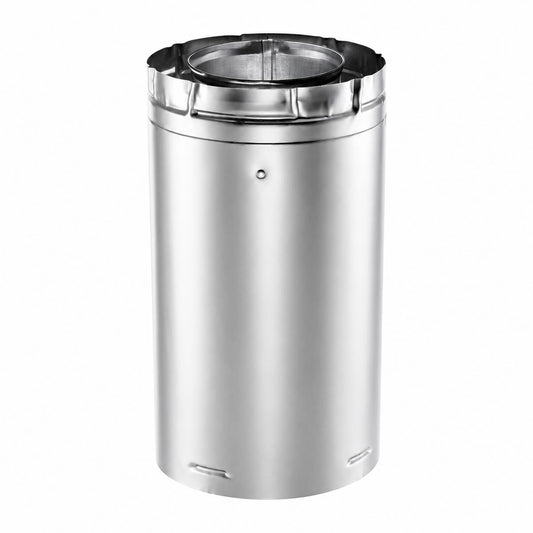 4" x 6 5/8" DirectVent Pro 36" Galvanized Chimney Pipe - 46DVA-36