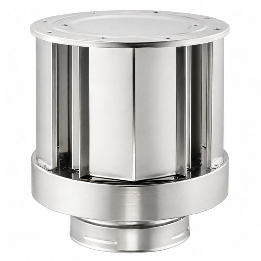 4" x 6 5/8" DirectVent Pro High-Wind Termination Round Cap - 46DVA-VCH