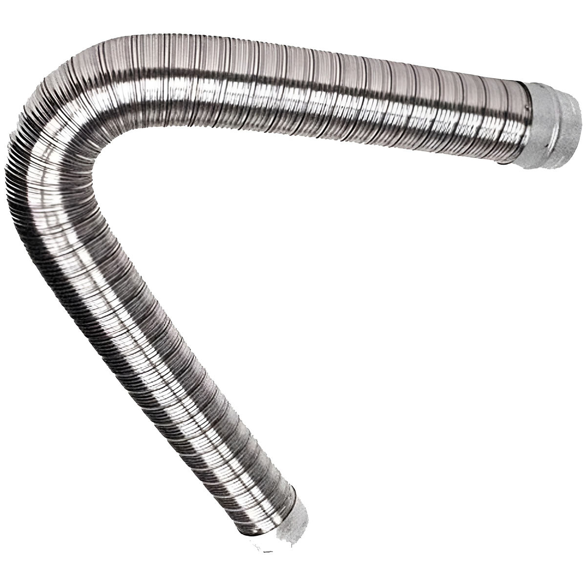 4'' x 60'' PelletVent Pro Flexible Pellet Stove Chimney Pipe - 4PVP-60F