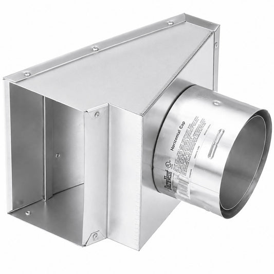 4" PelletVent Pro Square Horizontal Termination Cap - 4PVP-HSC