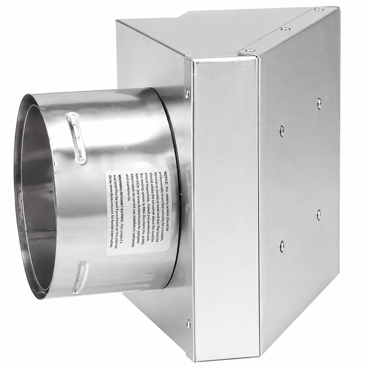 4" PelletVent Pro Square Horizontal Termination Cap - 4PVP-HSC