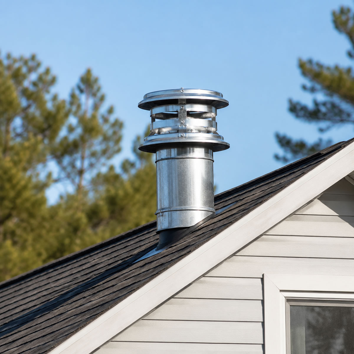 4" PelletVent Pro Vertical Cap - 4PVP-VC