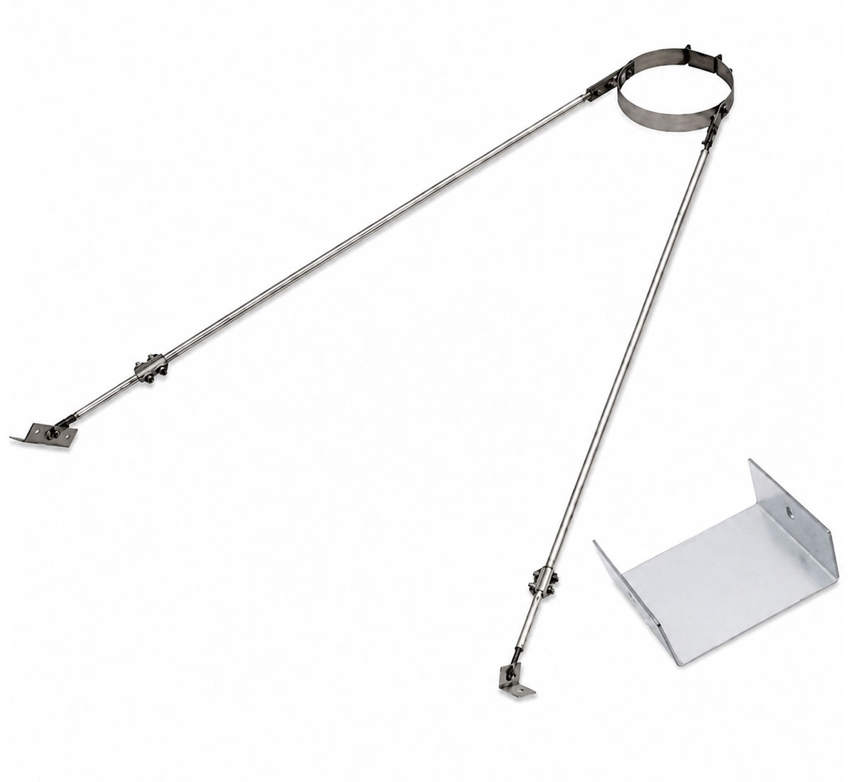 6" and 8" DuraTech Extended Roof Bracket - 6DT-XRS